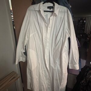 11 Honore White Midi Dress